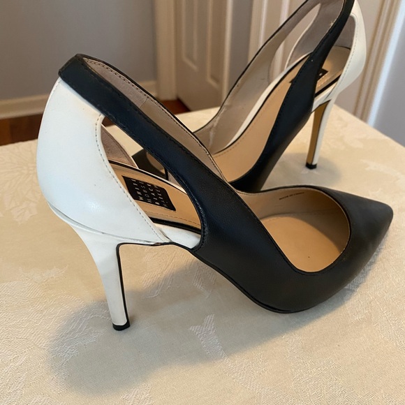 White House Black Market Shoes - White House Black Market Two-Tone Heels
